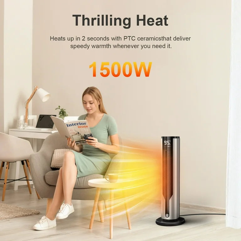 Space Heater Indoor ATUPEN 1500W PTC